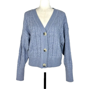 Suzy Shier blue cardigan
